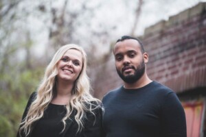 Das „Akustikduo“ Mirjam und Timon.