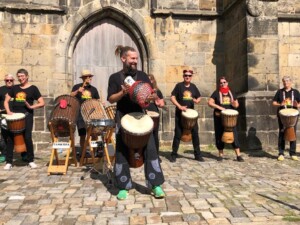 Die Trommelfreunde Sankofa.